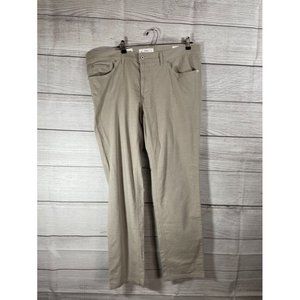 BRAX Cooper Fancy Flex Two Tone Cotton Stretch Pants Jean Regular Gray 40 x 34